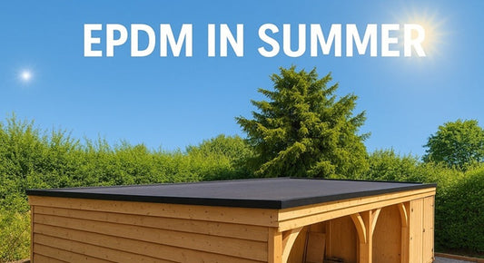Rubber Flat Roof - EPDM In Summer