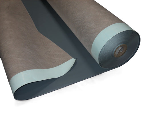 Fibertite Fleece Back Single Ply Membrane - Slate Grey