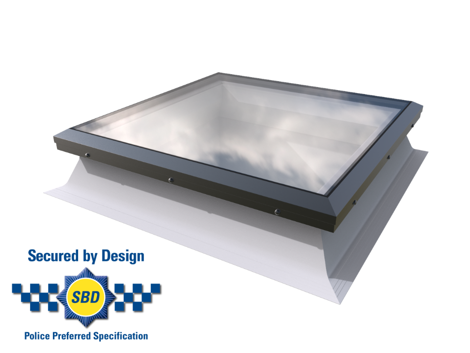 Mardome Flat Glass Rooflight - 1200 x 900mm
