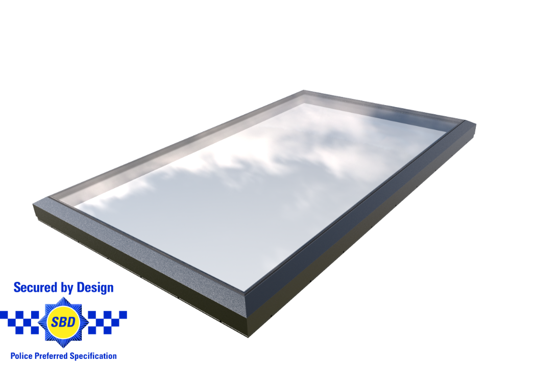 Mardome Flat Glass Rooflight - 1200 x 900mm