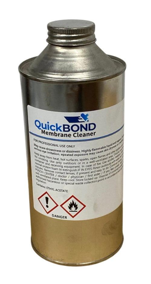 1L pot of membrane cleaner for rubber roof installations