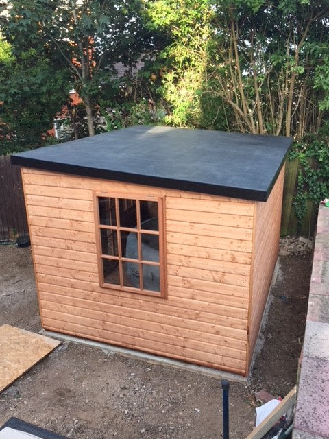 EPDM Rubber Membrane 1.04mm for Sheds, Garden Rooms, Ponds etc