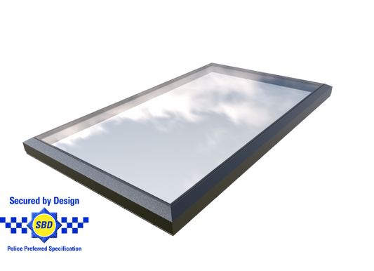 Mardome Flat Glass Rooflight - 1200 x 900mm