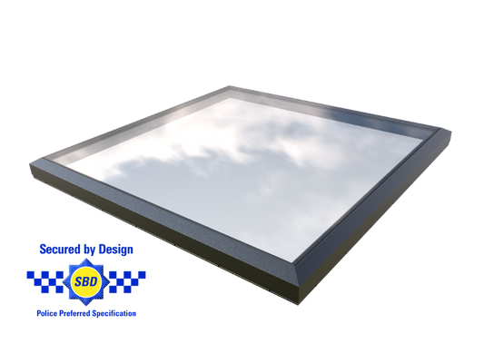 Mardome Flat Glass Rooflight - 600 x 600mm