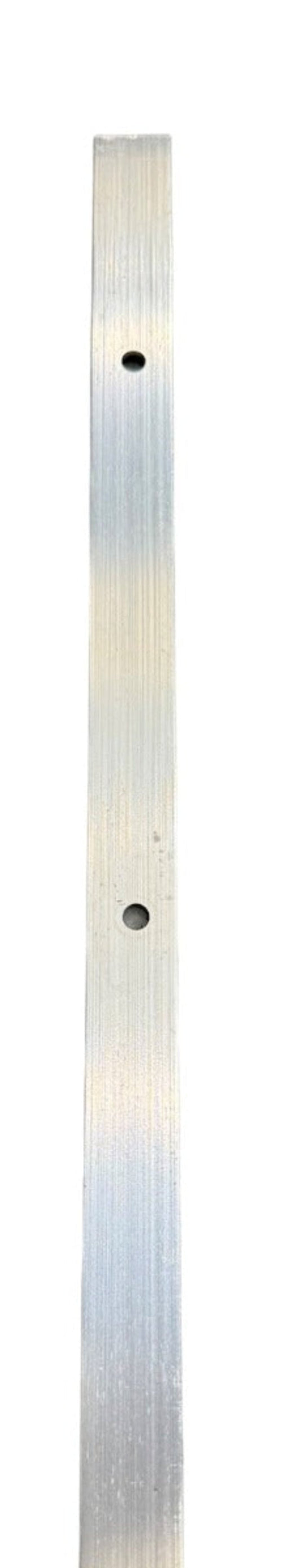 2 Metre Flat Aluminium Termination Bar to join EPDM Rubber Roofing to Felt Asphalt Flat Roof