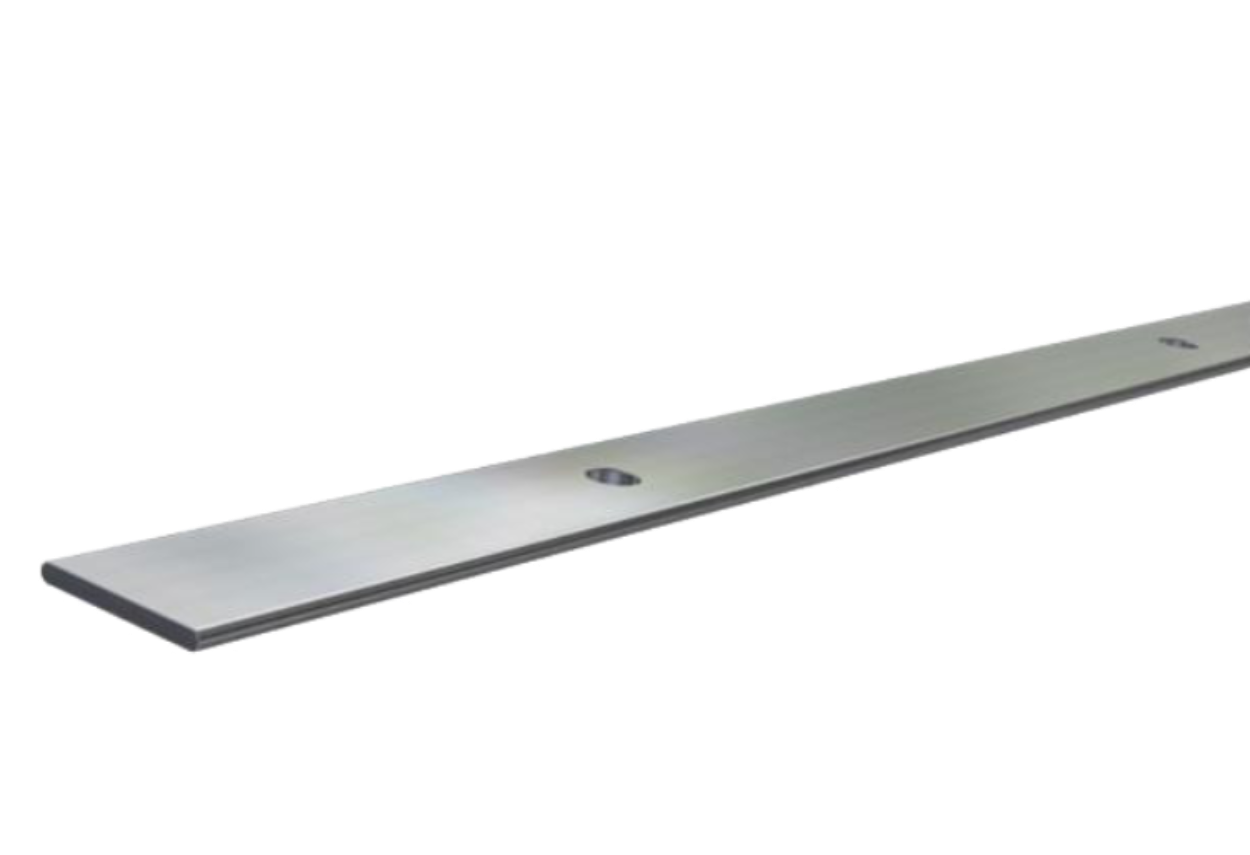 2 Metre Flat Aluminium Termination Bar to join EPDM Rubber Roofing to Felt Asphalt Flat Roof
