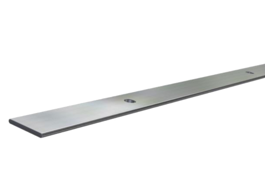 2 Metre Flat Aluminium Termination Bar to join EPDM Rubber Roofing to Felt Asphalt Flat Roof