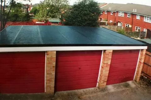 EPDM Rubber Flat Roofing for Garages